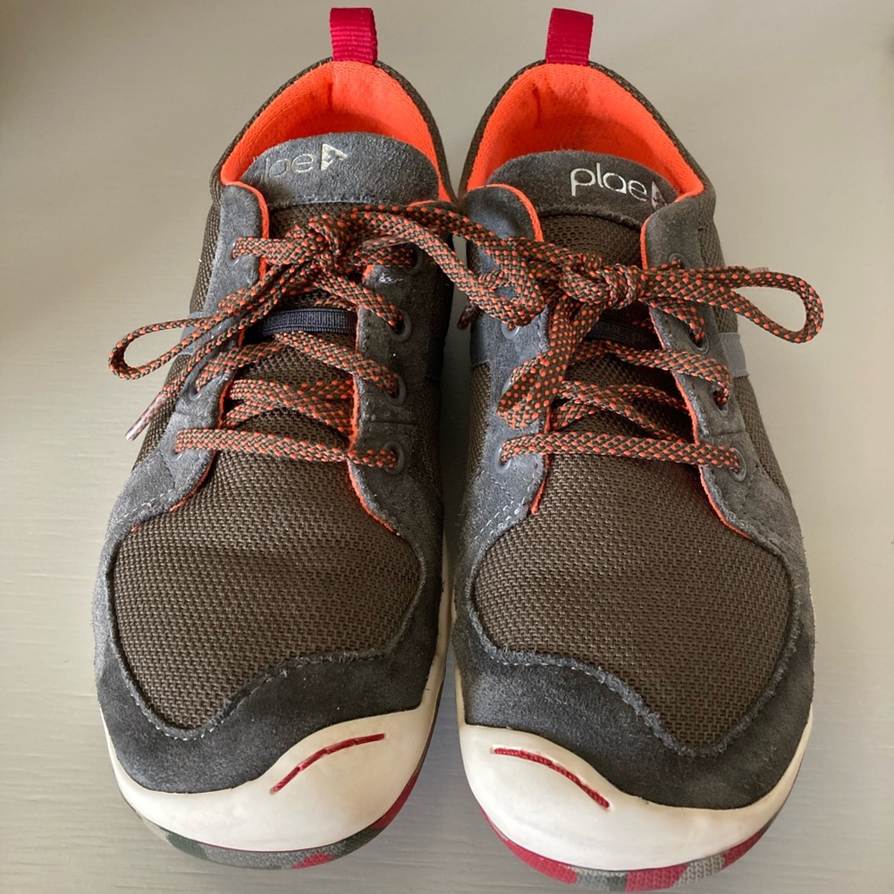 Plae Miles Dragon Scales Lace Up Sneakers Boys Size 4